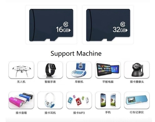 Customized Fast Memory SD Card with High Read Speed 3.0 50mbs and Flash Test H2 Negotiable Range