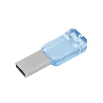 USB 2.0 4-10MB/S Writing Speed Custom Logo LED Light USB for Storage LED Shiny When USB Working