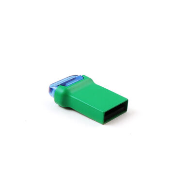 Green Body Color Mini Udp Flash Drive Metal Usb Flash Drive Can Customized Made Logo And Packing