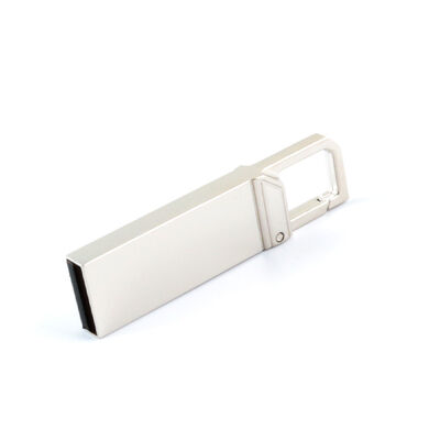 Password Set Up Support Metal USB Flash Drive with USB 2.0 Writing Speed 8 to 15MBS for Durable Data Storage