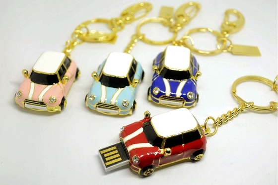 Car Key Shapes Custom Printed Usb Memory Stick 15MB/S personalised usb drives