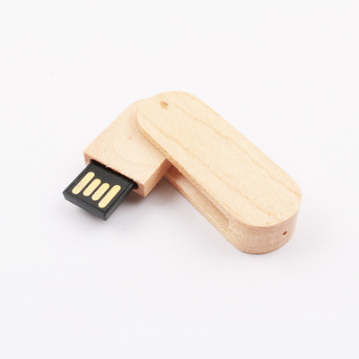 Twist Shaped Maple Wooden Flash Drive Fast Reading 64GB 128GB 256GB 1TB