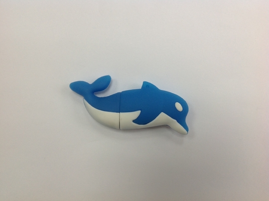PVC Cute Animal Usb Flash Drive 256GB Cartoon Usb Stick 15MB/S