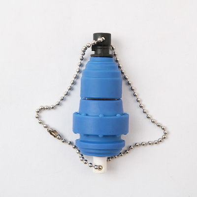 PVC Open Mold Custom USB Flash Drives 8gb 16GB 32GB 64GB 128GB With Keychain