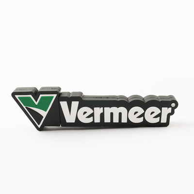 3D Letter Open Mold Customized Shape PVC Usb Flash Drive 3.0 128GB 256GB 512GB