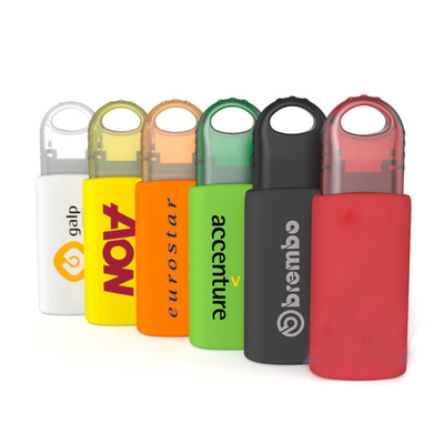 Sliding Shape Plastic USB Stick 2.0 3.0 128GB 256GB Full Memory Flash OEM ODM