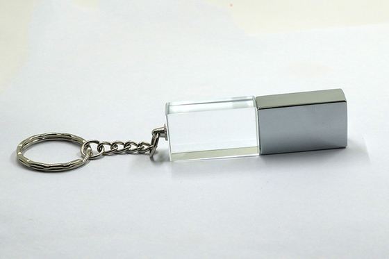 UDP Flash Crystal Usb Flash Drive 2.0 4GB 8GB 16GB Usb Stick With LED Light