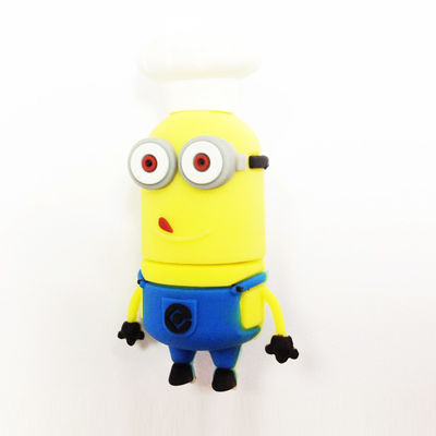 PVC Open Mold Custom By Cartoon Character Usb 2.0 And 3.0 Fast