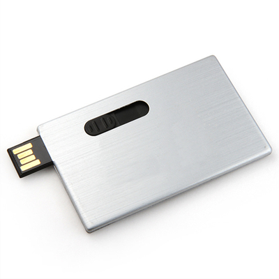 Waterproof Ultra Thin Credit Card Usb Flash Drive 2.0 15MB/S 128GB