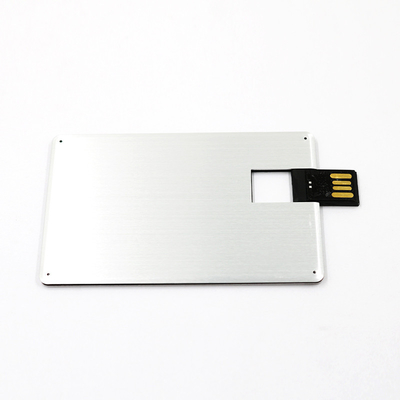 Metal Credit Card USB Sticks 2.0 128GB 64GB mini UDP flash chips