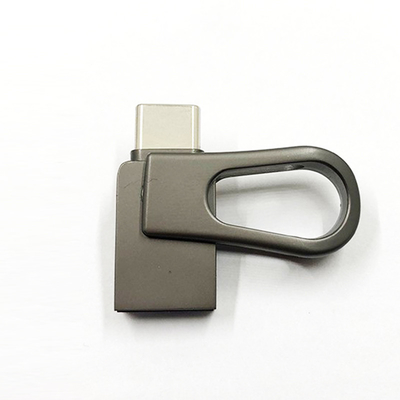 Metal Type C OTG USB Flash Drives 2.0 128GB 256GB ROHS approved