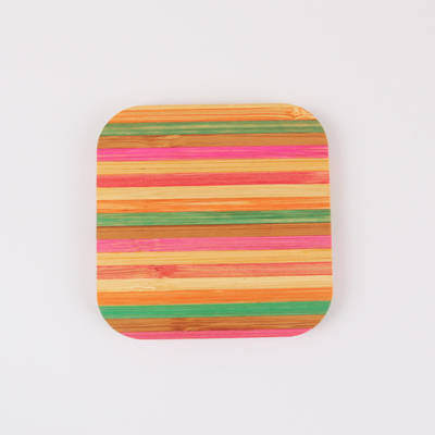 Colorful Body Wireless Bamboo Charger Fast Charging 15W For IPhone