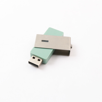 Metal Plastic Twist USB Drive 64GB 128GB 360 Degrees USB 2.0 Memory Stick