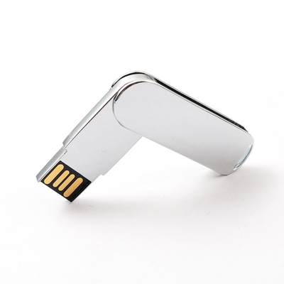 2.0 Twist Metal USB Drive H2 Test Passed 128GB 256GB CE Approved