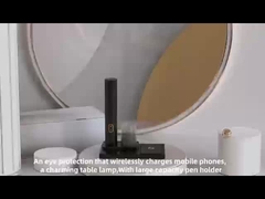 Wireless Charger With  Student Eye Protection Desk Lamp Can Be Lifted And Folded